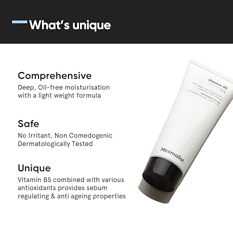 Minimalist 10% Vitamin B5 Face Moisturizer